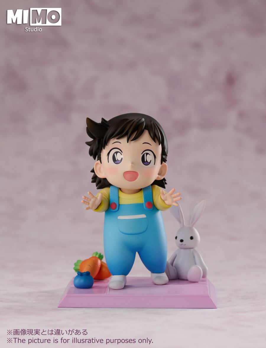 Childhood Conan and Mouri Ran