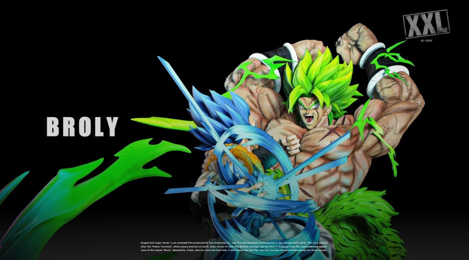 Gogeta vs Broly - Dragon Ball