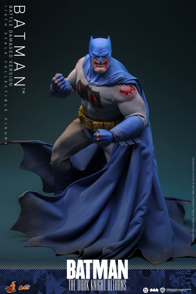 DC Comics Batman: The Dark Knight Returns (Battle Damaged Version) 1/6