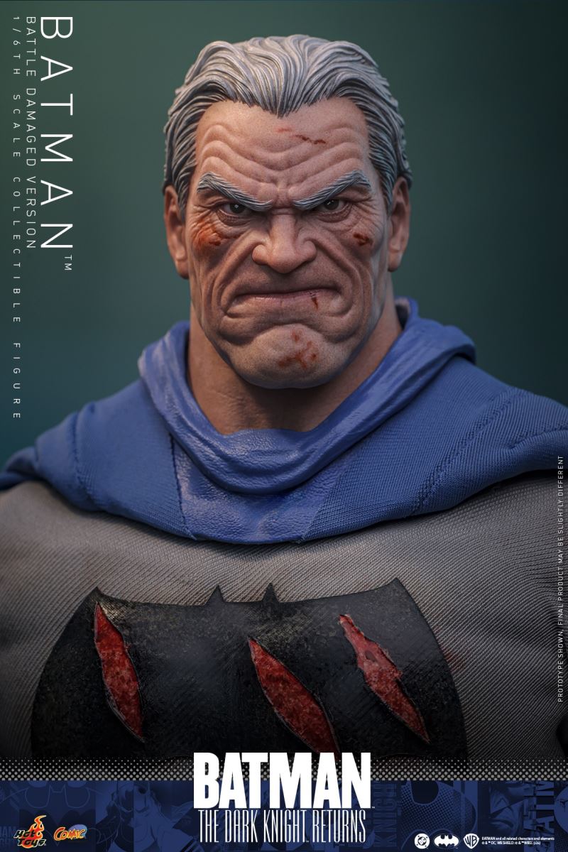 DC Comics Batman: The Dark Knight Returns (Battle Damaged Version) 1/6