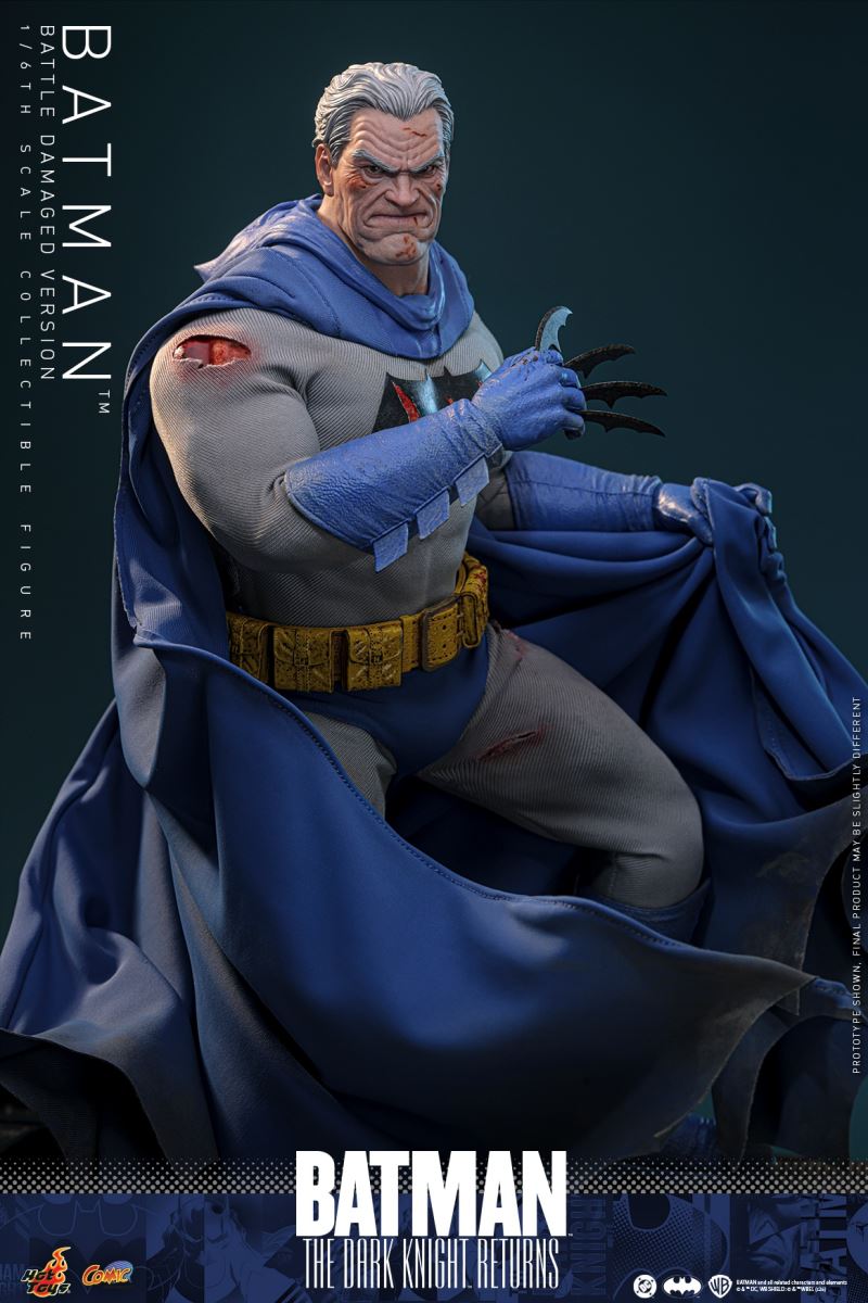 DC Comics Batman: The Dark Knight Returns (Battle Damaged Version) 1/6