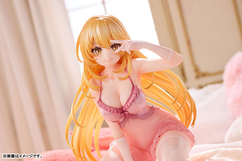 Toaru Kagaku no Railgun T Misaki Shokuhou: Negligee Ver. Figure & Plushie Set 1/6