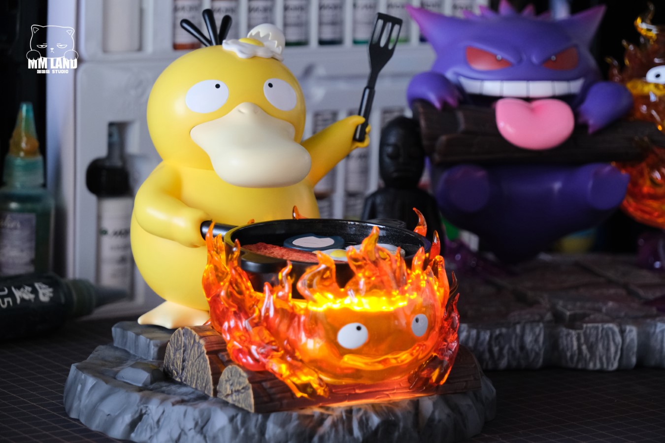 Psyduck & Calcifer