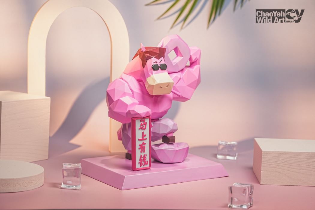 Lucky Horse Year Gift, Trendy Toy Figurine