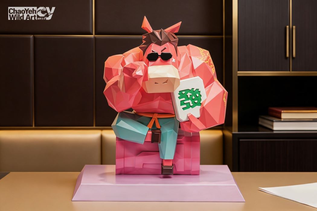 Lucky Horse Year Gift, Trendy Toy Figurine