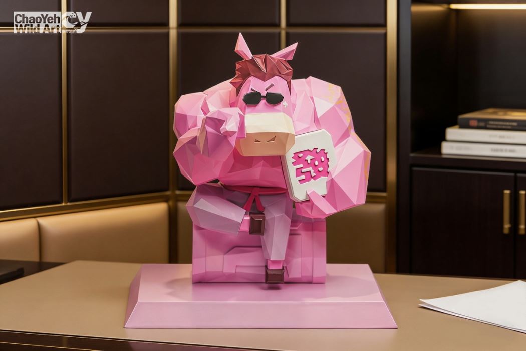 Lucky Horse Year Gift, Trendy Toy Figurine