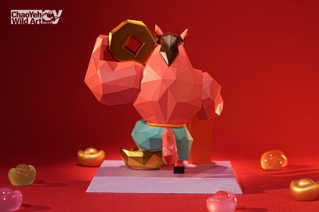 Lucky Horse Year Gift, Trendy Toy Figurine