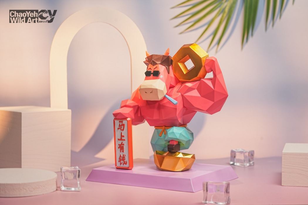 Lucky Horse Year Gift, Trendy Toy Figurine