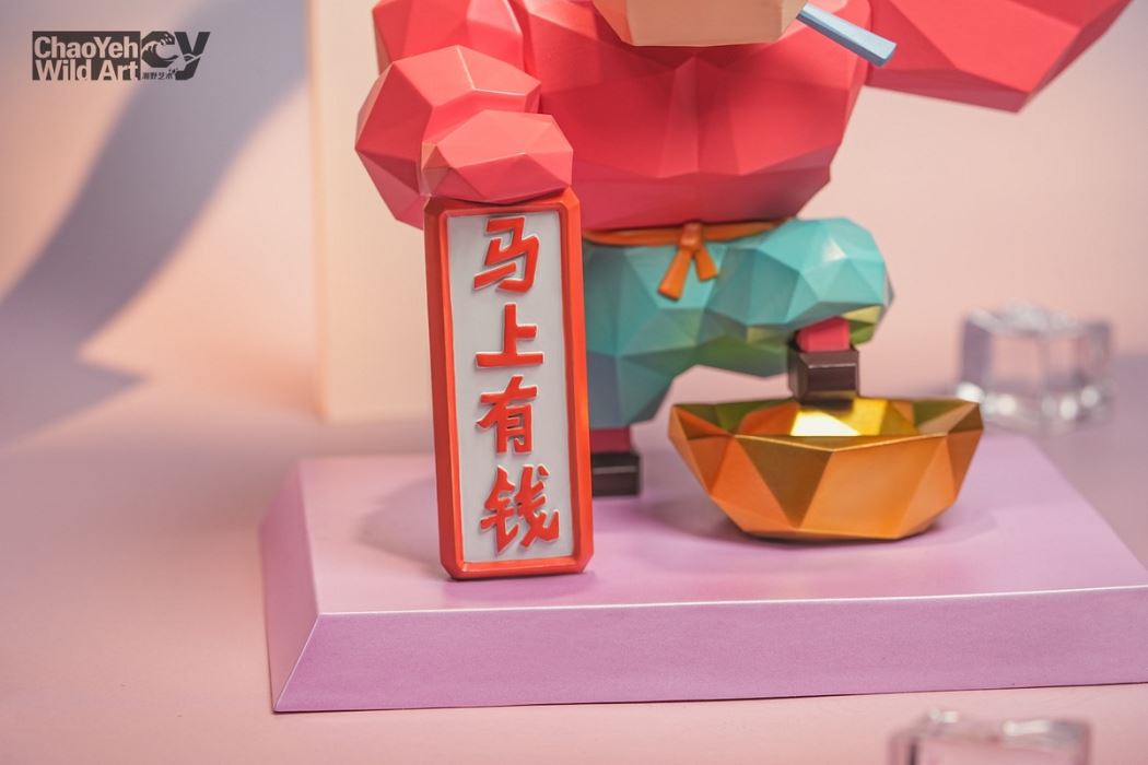 Lucky Horse Year Gift, Trendy Toy Figurine