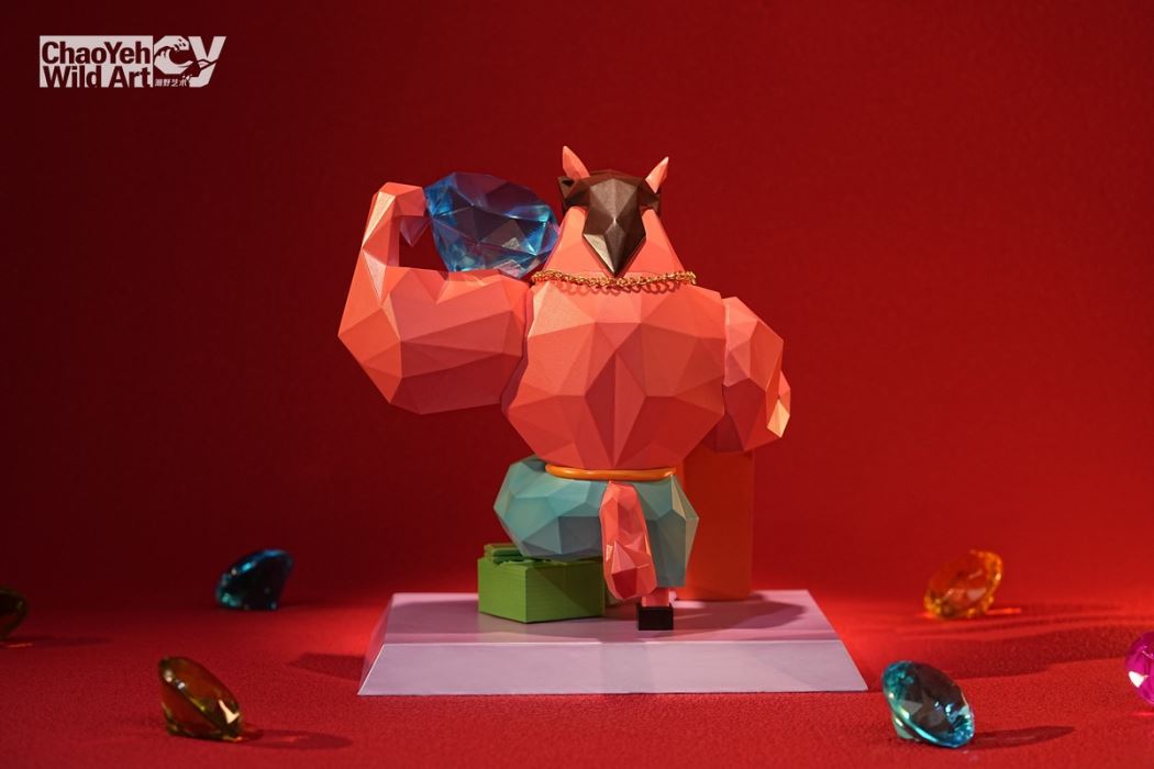 Lucky Horse Year Gift, Trendy Toy Figurine