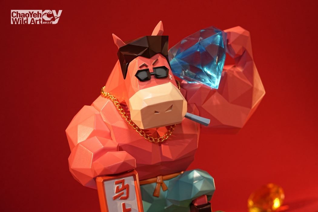 Lucky Horse Year Gift, Trendy Toy Figurine