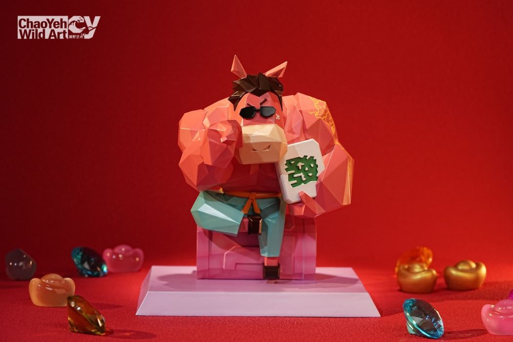 Lucky Horse Year Gift, Trendy Toy Figurine