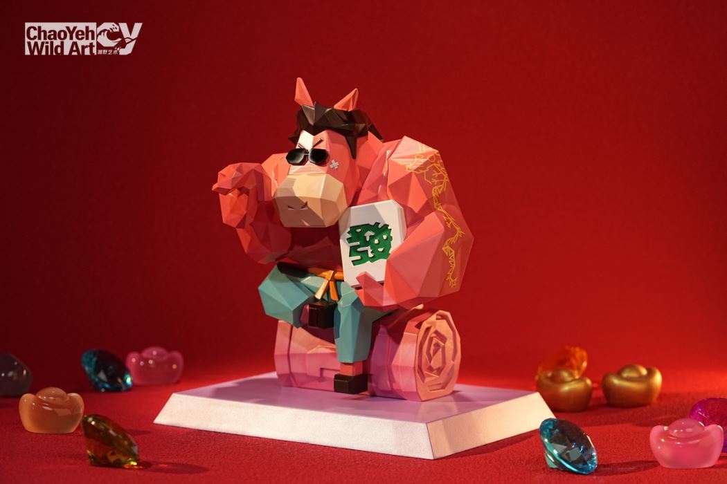 Lucky Horse Year Gift, Trendy Toy Figurine