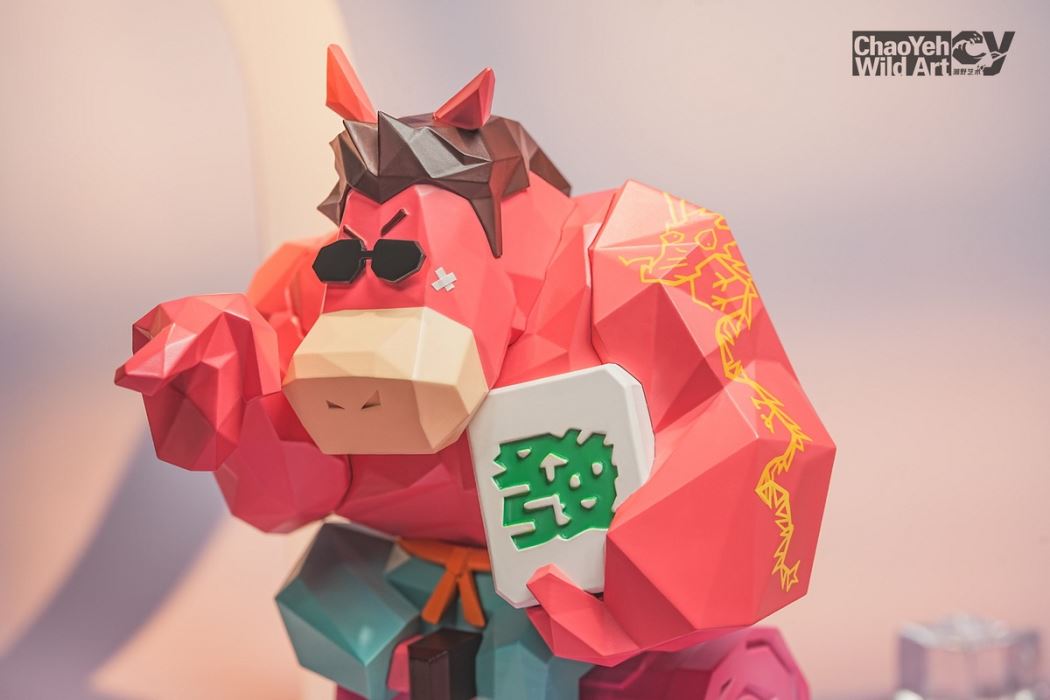 Lucky Horse Year Gift, Trendy Toy Figurine