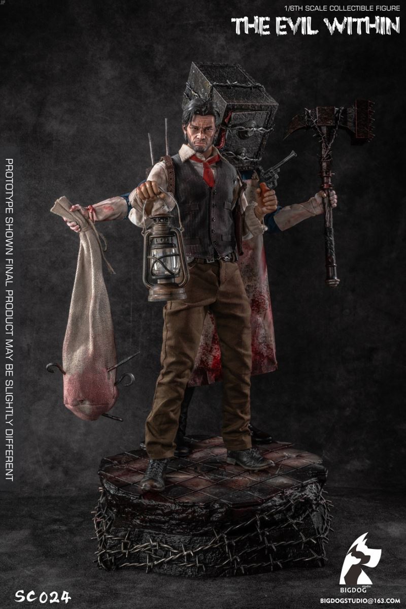 The evil within Sebastian Castellanos & Keeper 1/6