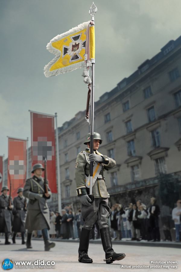 WWII German Cavalry Standard Bearer - Ansermo 1/6