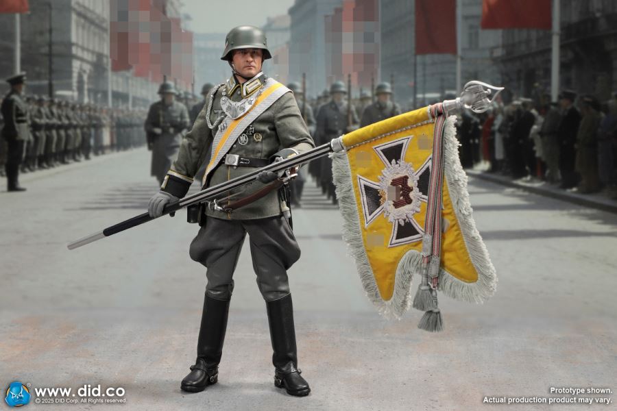 WWII German Cavalry Standard Bearer - Ansermo 1/6