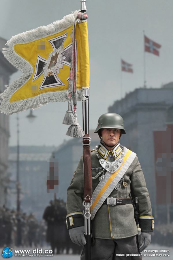 WWII German Cavalry Standard Bearer - Ansermo 1/6