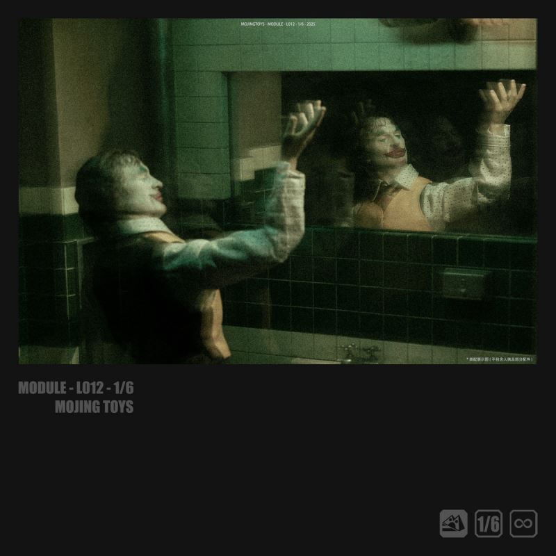 JOKER Bathroom Scene Diorama 1/6