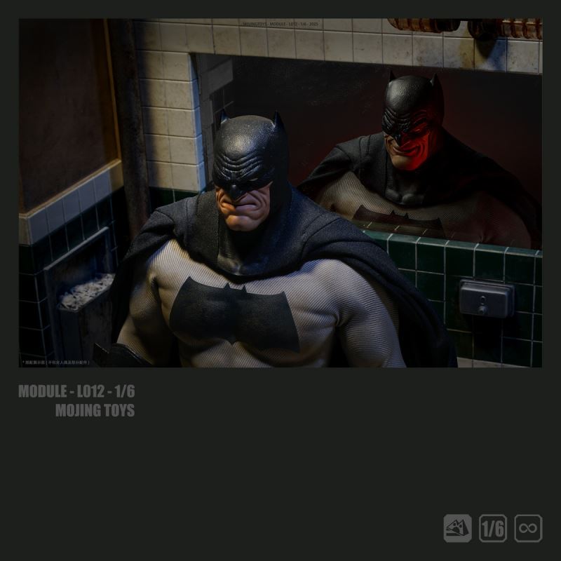 JOKER Bathroom Scene Diorama 1/6