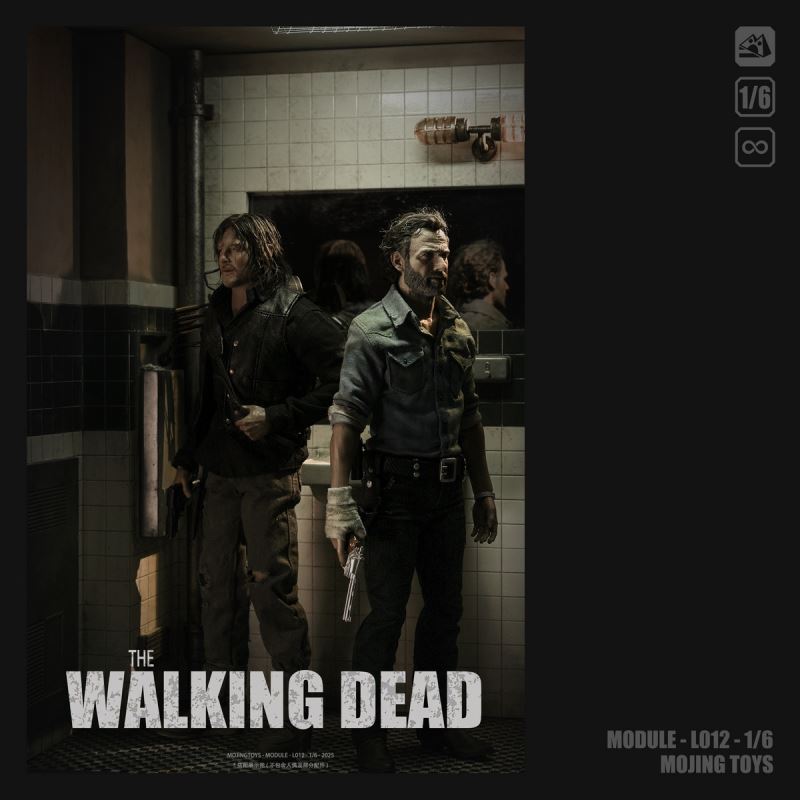 JOKER Bathroom Scene Diorama 1/6