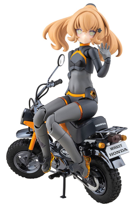 Megami Device PUNI MOFU RACING TU with Honda Z50J-1 Monkey