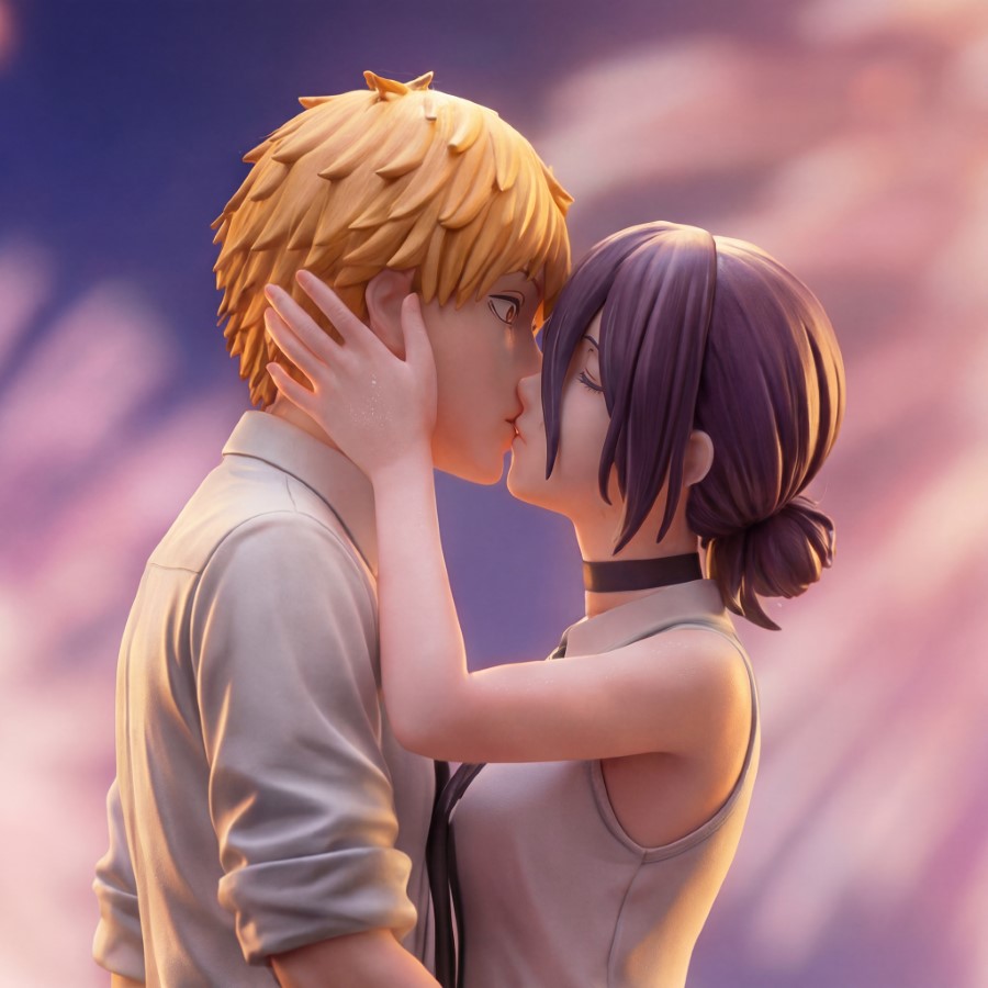 Denji x Reze Kiss of Fireworks - Chainsaw Man
