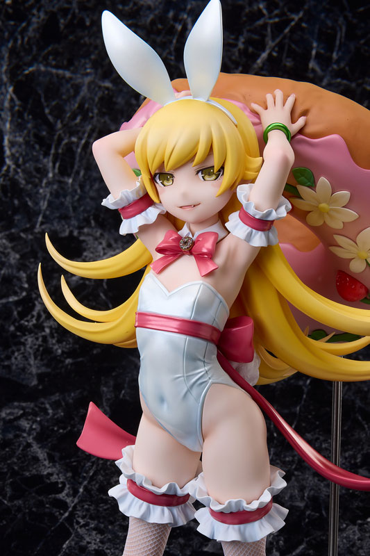 Monogatari Series Shinobu Oshino White Bunny Ver. 1/4