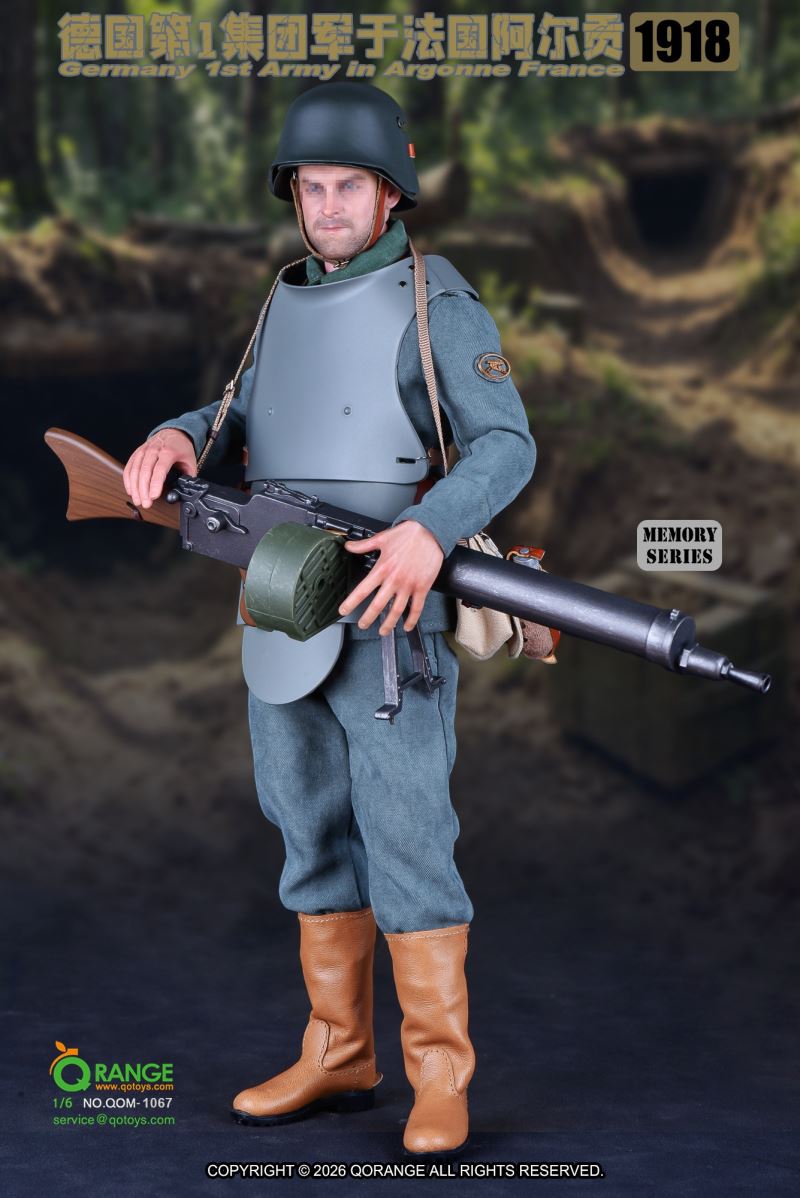 Germany 1st Army in Argonne France 1918 [NO.QOM-1067] 1/6