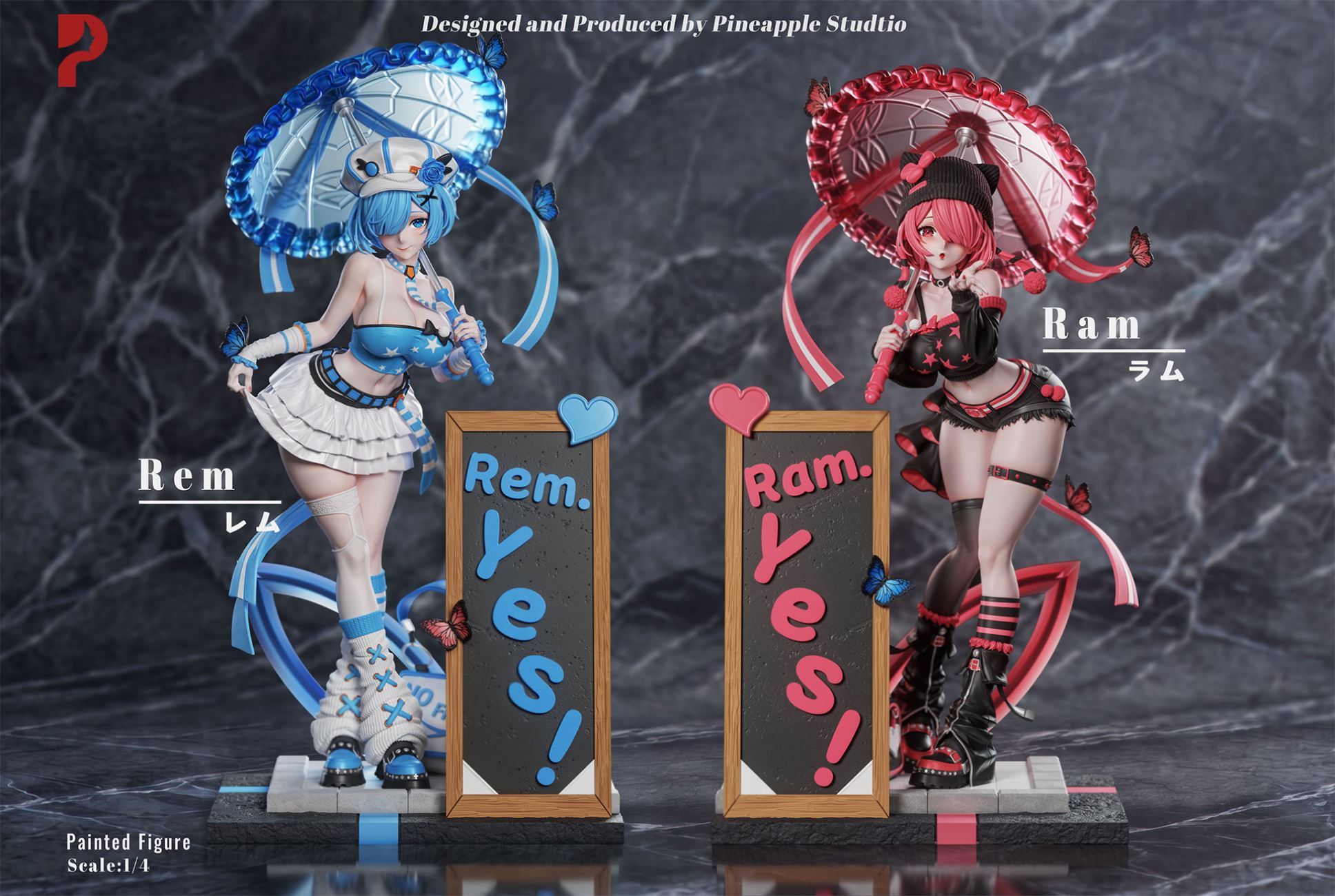 Ram & Rem - Re:Zero 1/4 