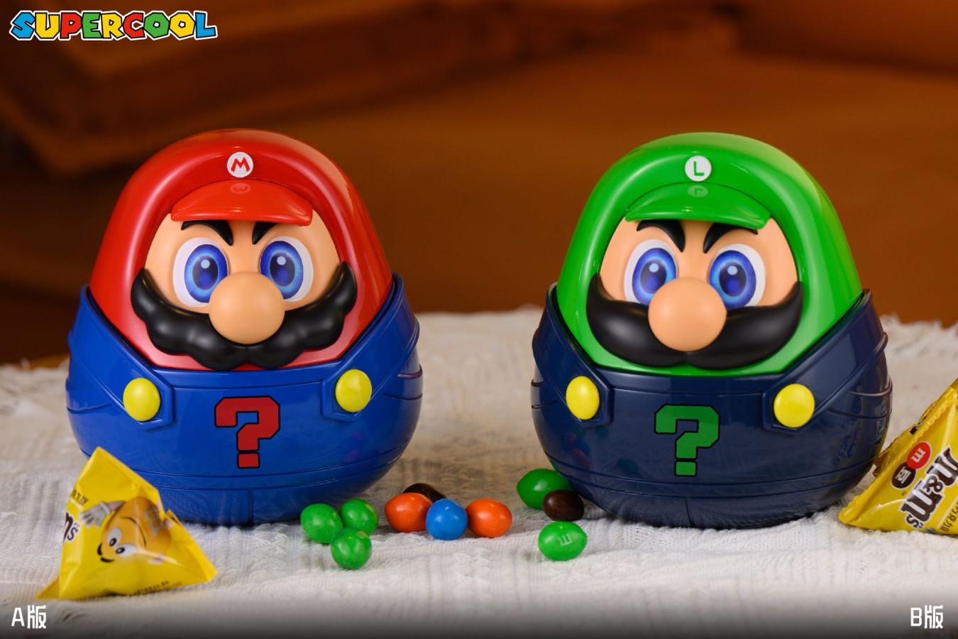 Mario Daruma storage box