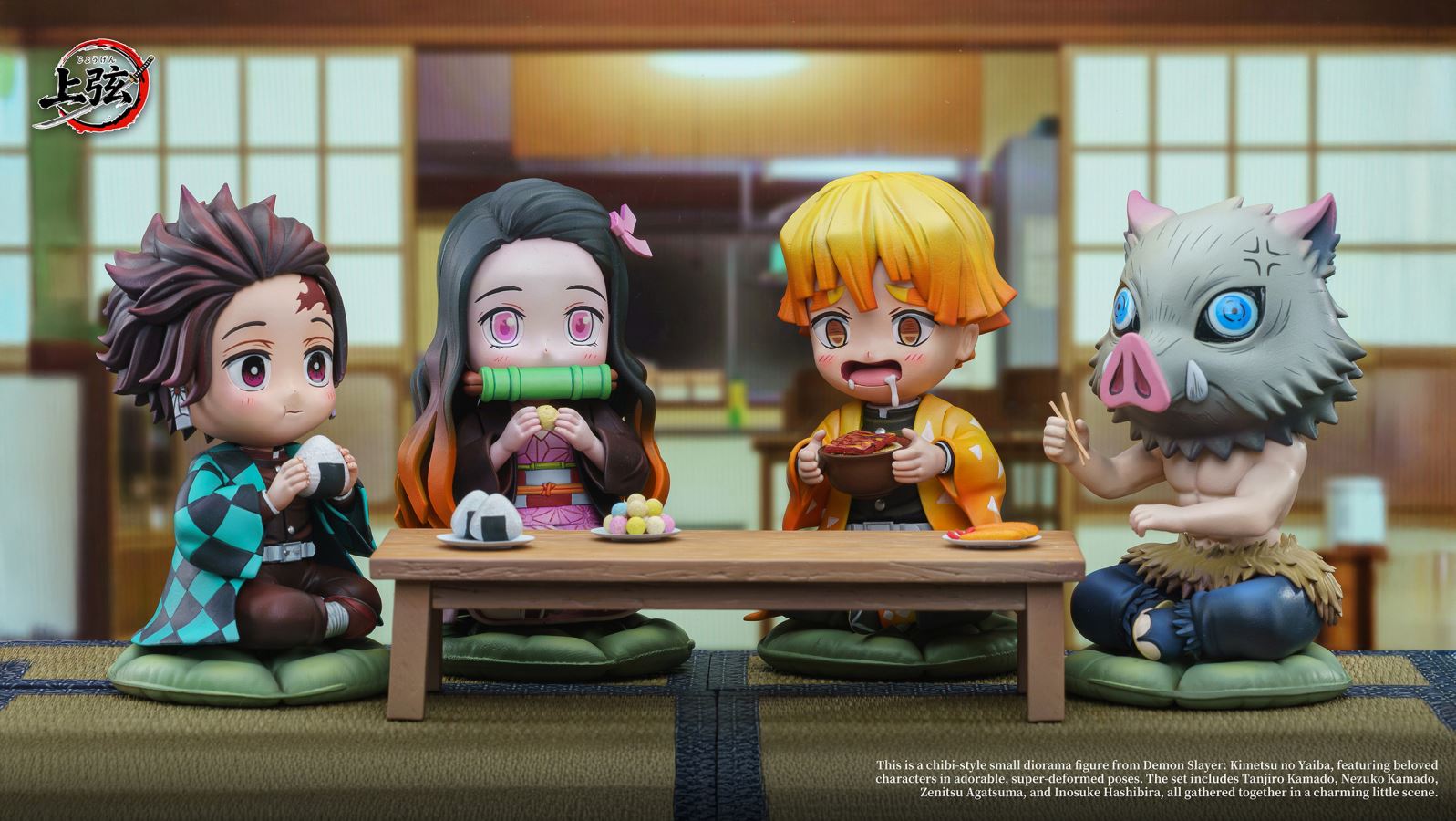 Q ver Tanjiro & Nezuko & Zenitsu & Inosuke - Demon Slayer