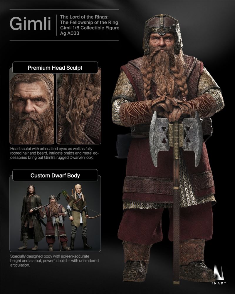 Gimli - The Lord of the Rings 1/6