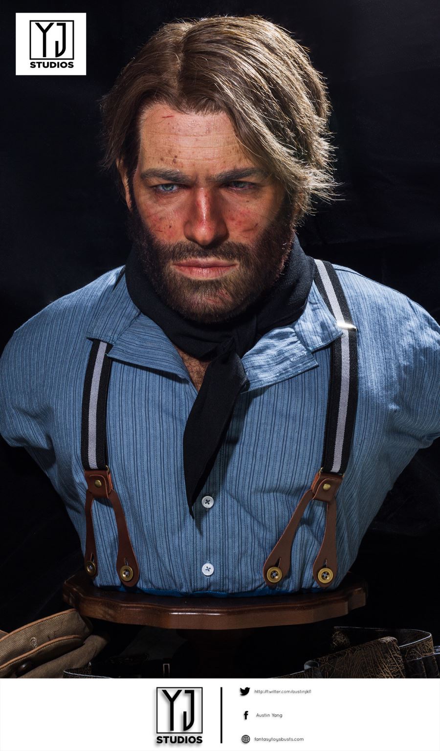 Bust of Arthur Morgan - Red Dead Redemption 2