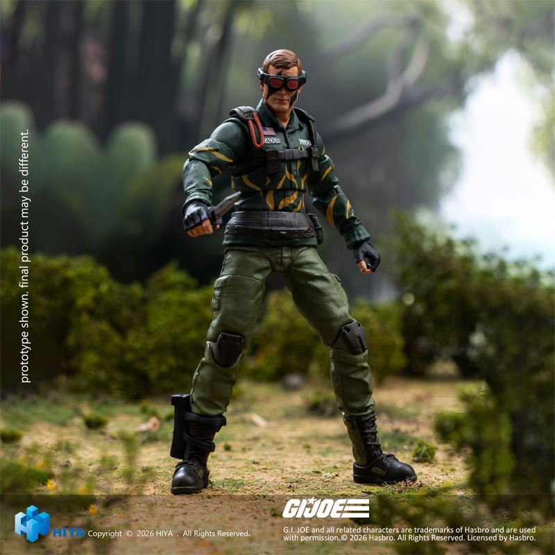 G.I. Joe Dusty Tiger Power Version 1/18