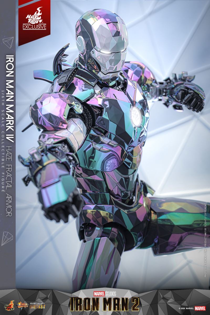 Iron Man Mark 4 [Fog Shadow Geometric Version] 1/6