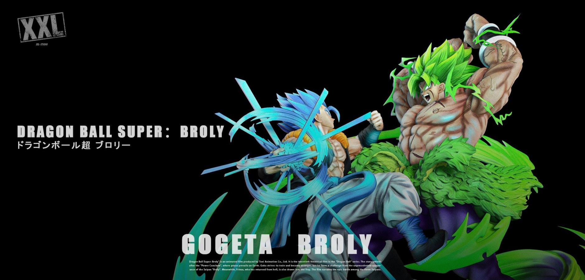 Gogeta vs Broly - Dragon Ball