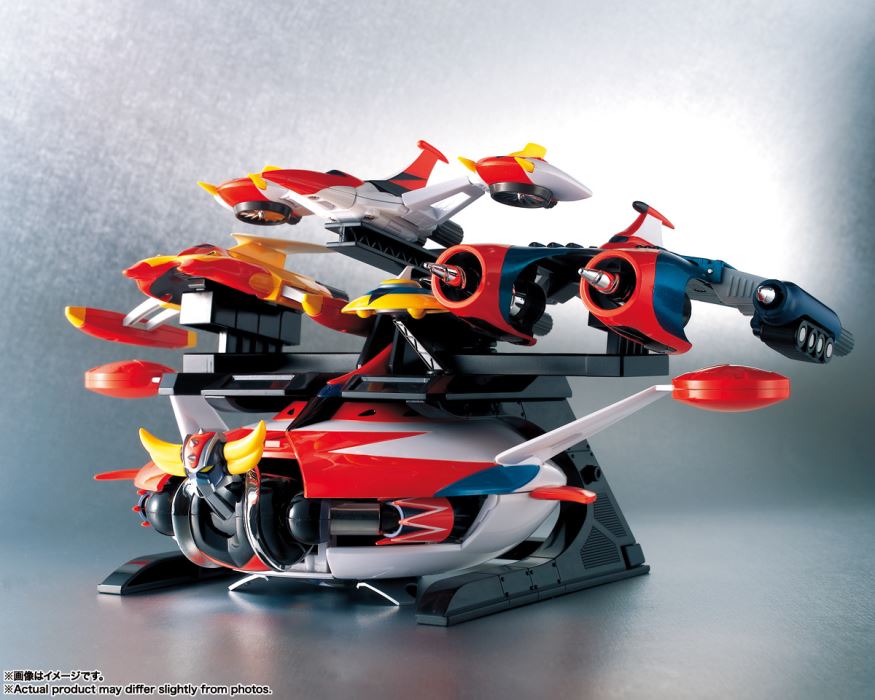 Soul of Chogokin GX-04S UFO Robot Grendizer King of Space Set