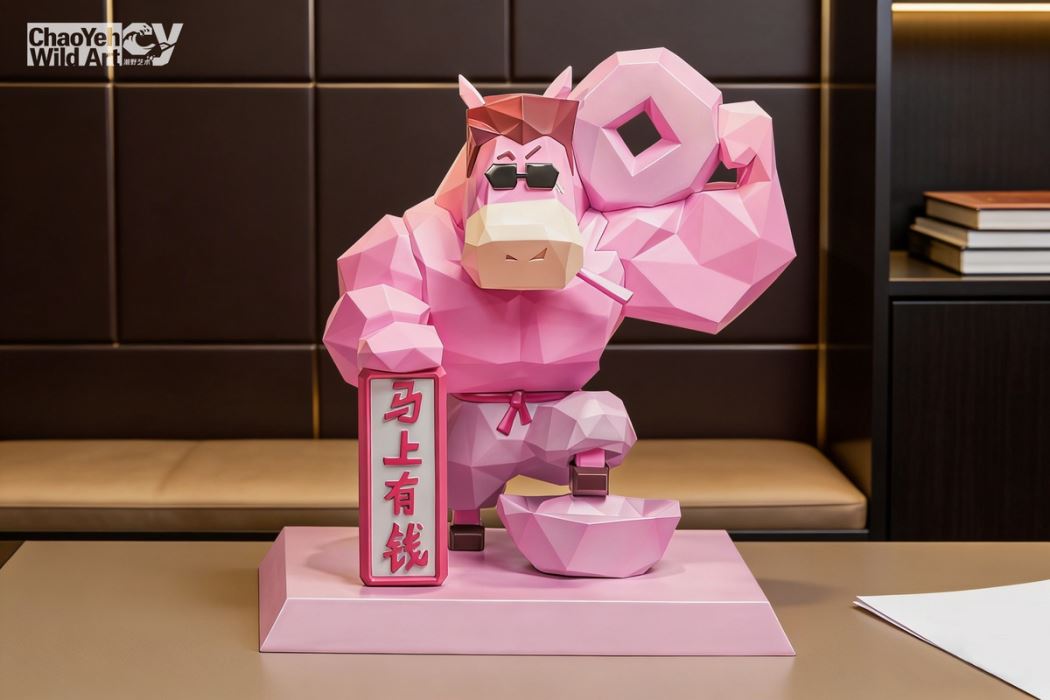 Lucky Horse Year Gift, Trendy Toy Figurine