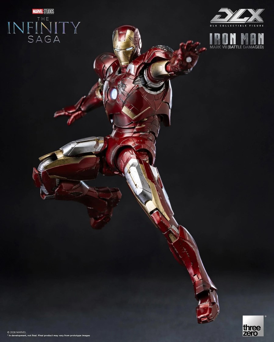 Marvel Studios: Infinity Saga DLX Iron Man Mark VII (Battle Damaged)