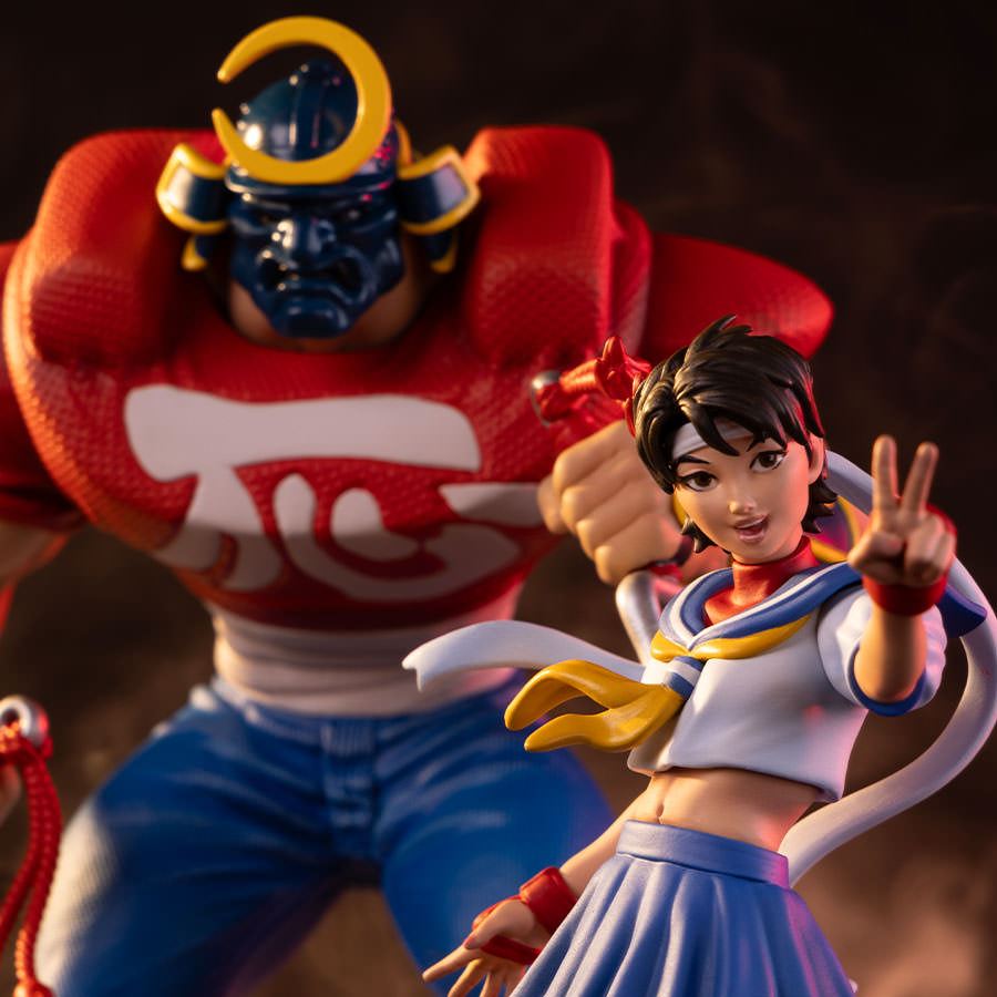 Sakura and Sodom - Street Fighter