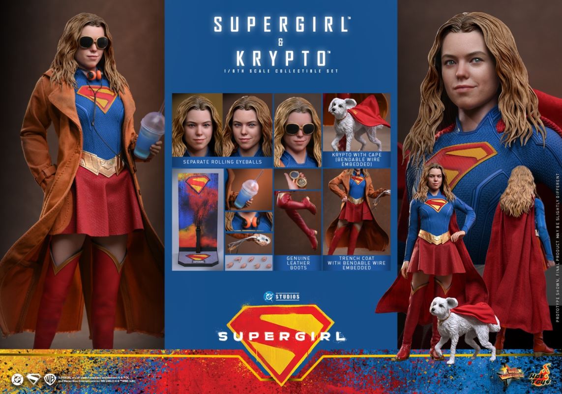 Supergirl & Krypto 1:6