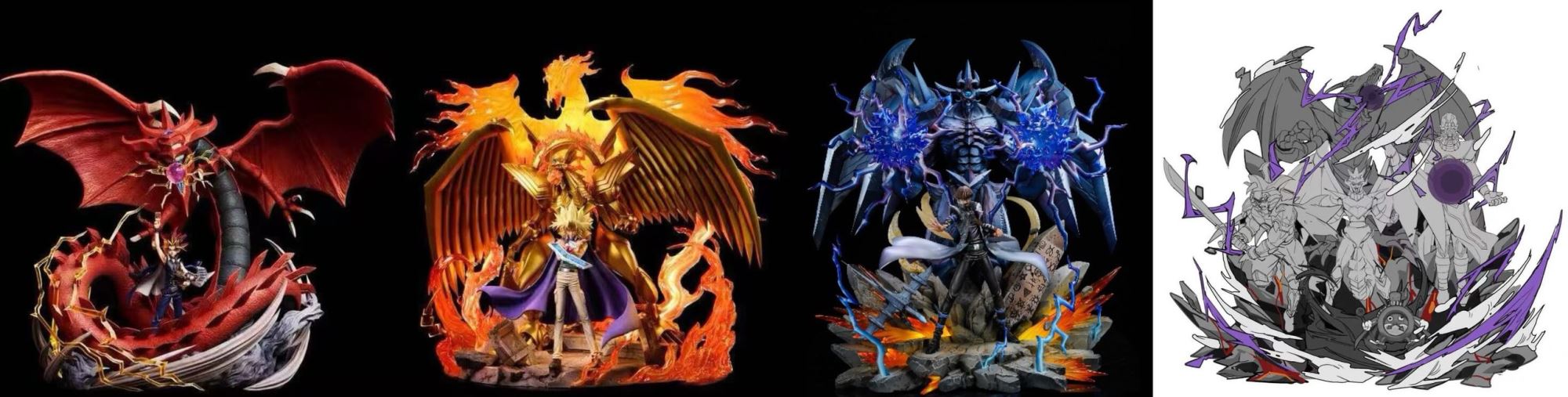 Seto Kaiba & Obelisk the Tormentor - Yu-Gi-Oh!