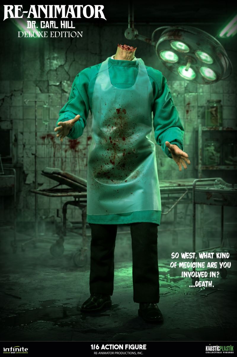 RE-ANIMATOR DOCTOR CARL HILL 1/6