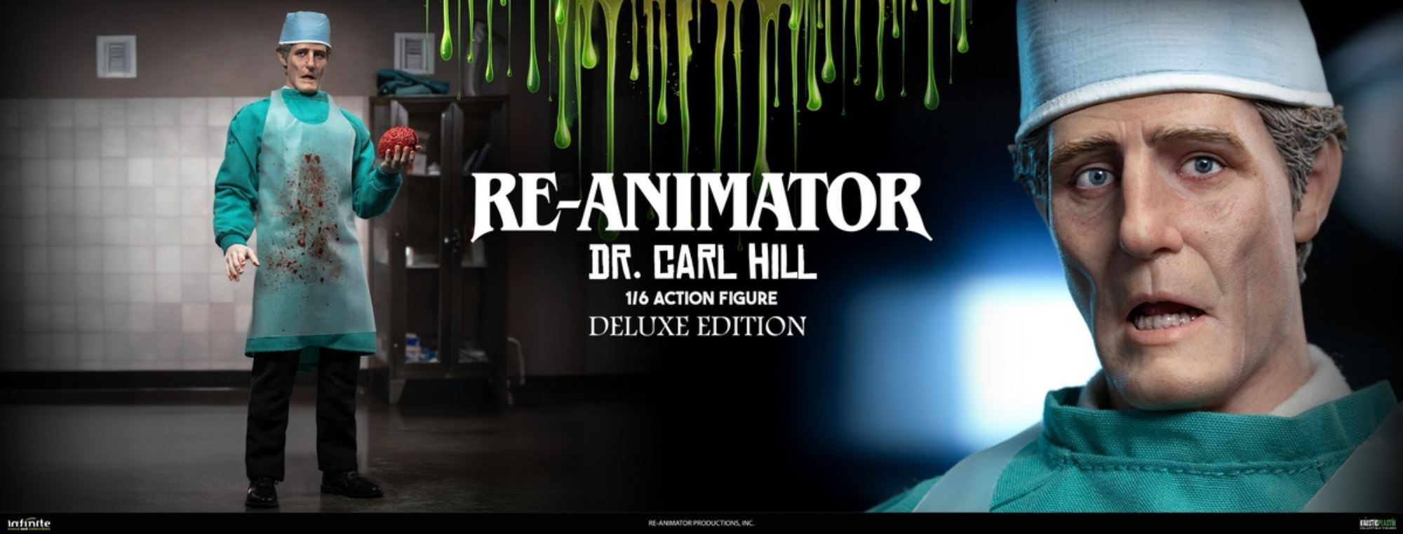 RE-ANIMATOR DOCTOR CARL HILL 1/6