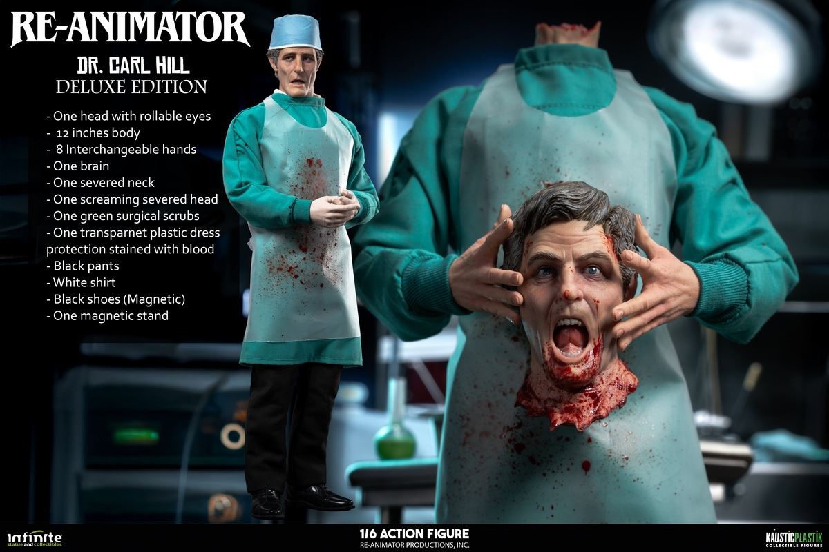 RE-ANIMATOR DOCTOR CARL HILL 1/6