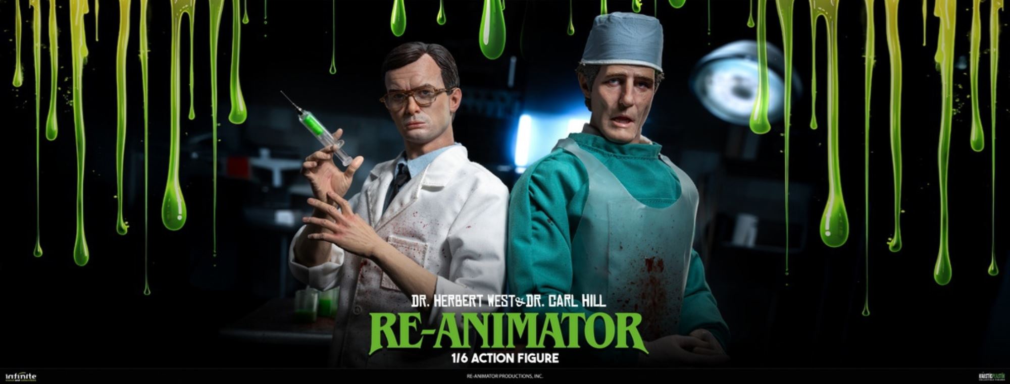 RE-ANIMATOR DOCTOR HERBERT WEST 1/6