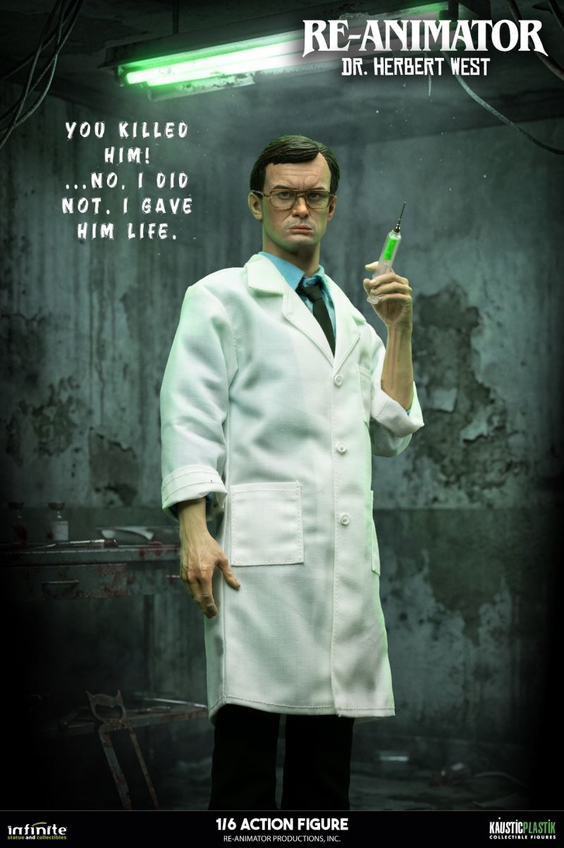 RE-ANIMATOR DOCTOR HERBERT WEST 1/6