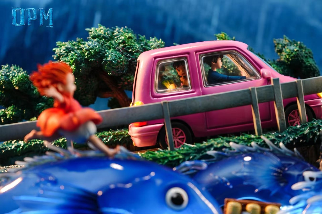 Running Ponyo and Sosuke