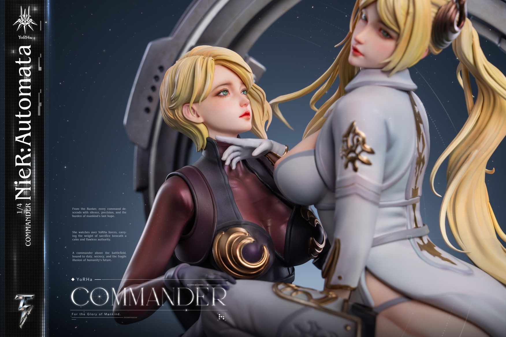 Blonde Mature Woman Commander - NieR: Automata